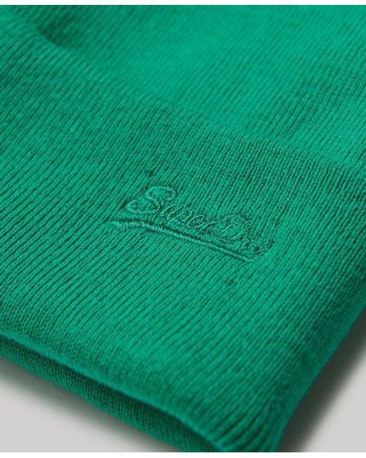 Bonnet vintage logo Superdry pour homme en coloris Green