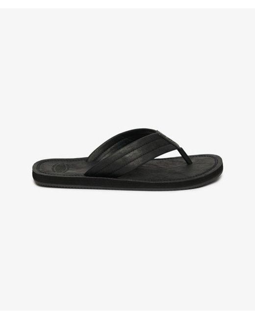 Superdry Black & Co Vintage Flip Flops for men