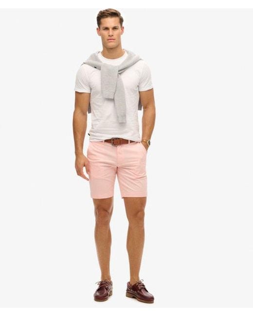 Superdry White & Co Stretch Chino Shorts for men