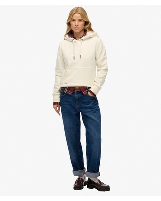 Superdry Natural & Co Finest Goods Relaxed Hoodie