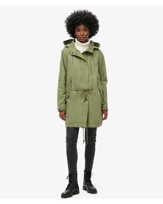 Superdry Green & Co Fully Lined Vintage Field Parka