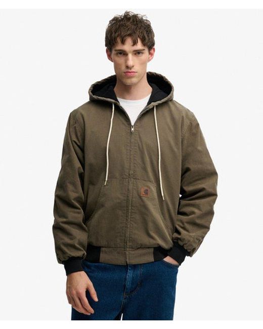 Superdry Gray & Co Carhartt Reworked Hooded Jacket for men