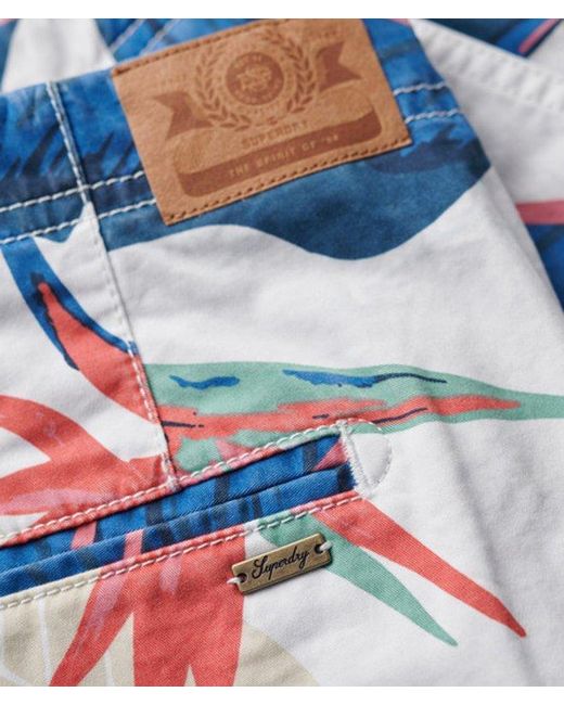 Superdry Blue Chino Hot Shorts