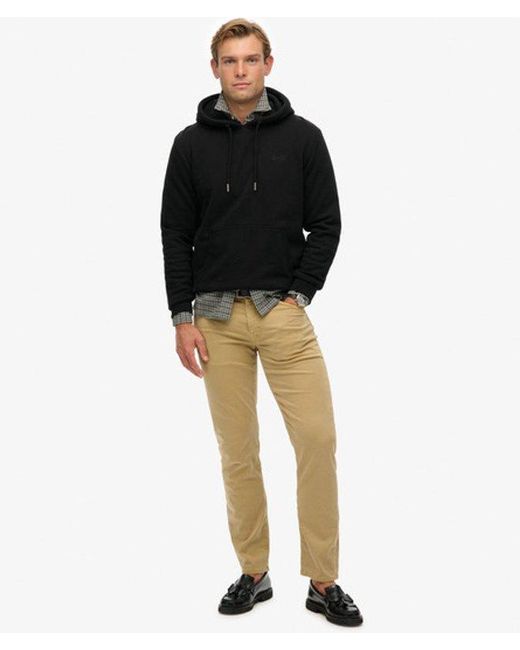 Superdry Black & Co Essential Logo Hoodie for men