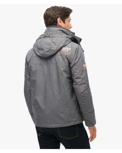 Superdry Gray & Co Classic Embroidered Mountain Sd Windcheater Jacket for men