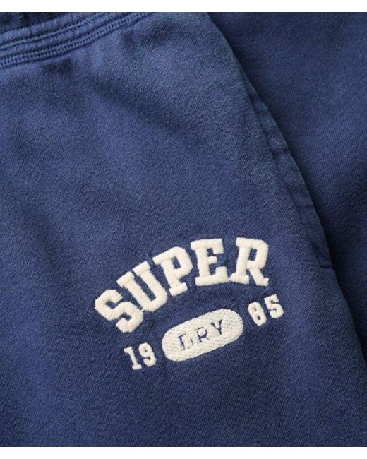 Superdry Blue & Co Athletic Essentials Low Rise Flare joggers