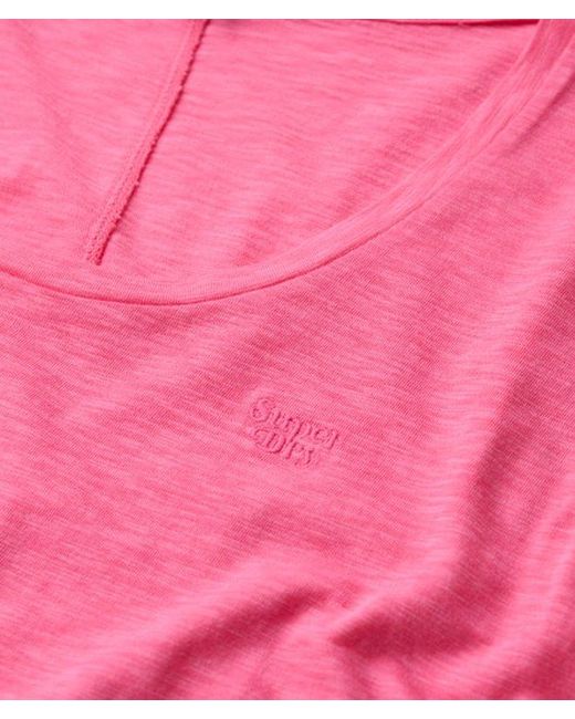 Superdry Red & Co Studios Scoop Neck T-shirt