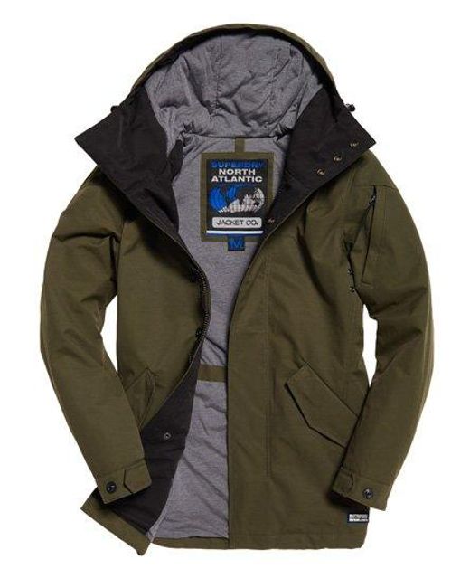 Superdry Green Harbour Dock Parka Dark for men