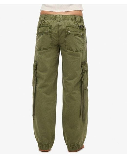 Superdry Green & Co Low Rise Utility Pants