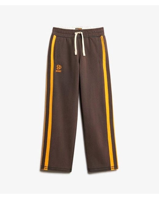 Superdry Black & Co Athletic Fives joggers for men
