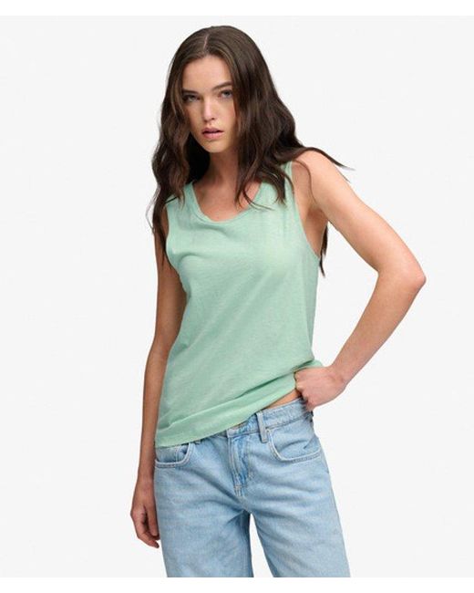 Superdry Green & Co Scoop Neck Tank