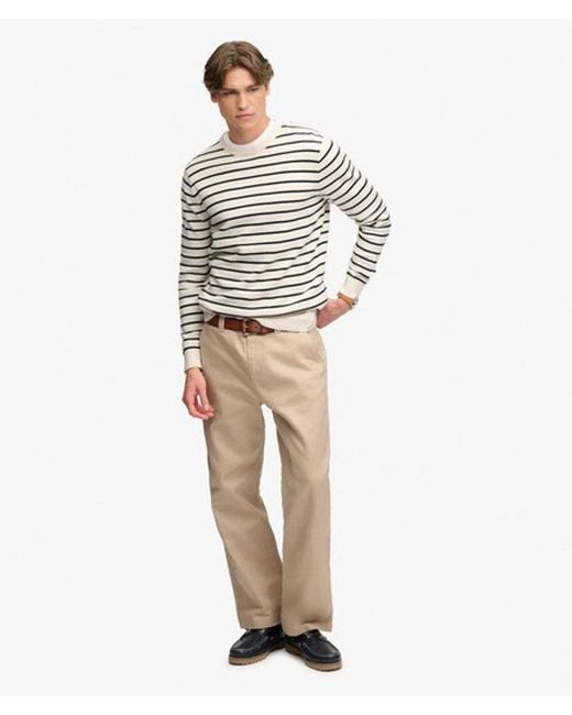 Superdry Natural & Co The Merchant Store - Breton Jumper for men