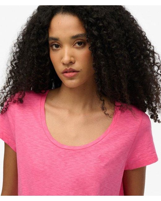 Superdry Red & Co Studios Scoop Neck T-shirt