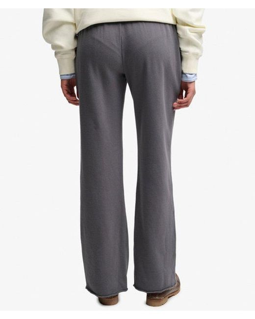 Superdry White & Co Athletic Print Flare joggers