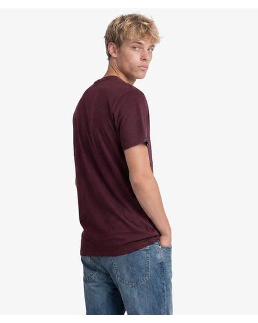 Superdry Blue & Co Essential Serif Logo Embroide for men