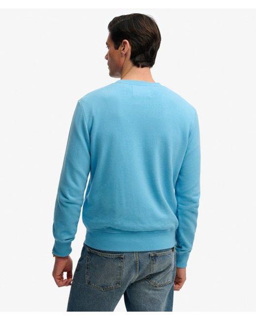 Superdry Blue & Co Retro Outdoor Relaxed Sweatshirt for men