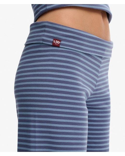 Superdry Athletic Essentials Omslag joggingbroek in het Blue