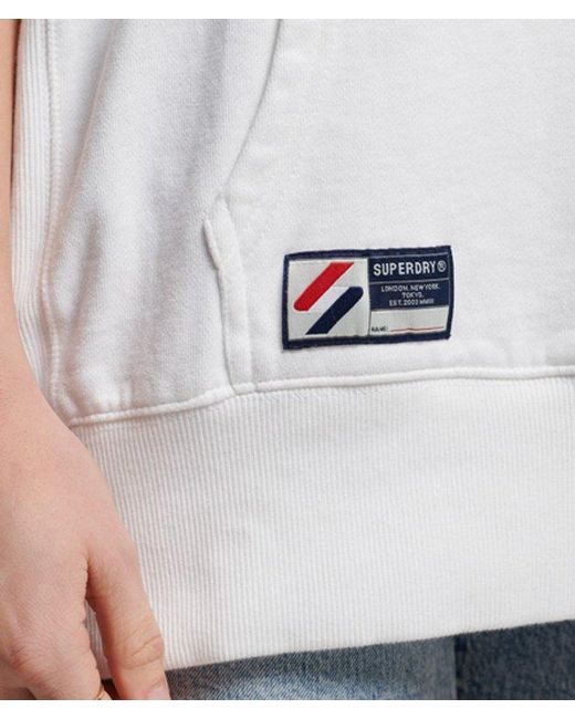 Superdry White & Co Organic Cotton Essential Oversized Hoodie