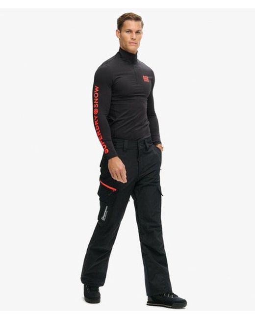 Superdry Black & Co Ski Ultimate Rescue Trousers for men