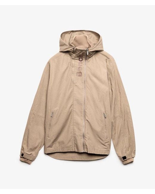 Superdry Natural Bench X & Co Bench Hooded Ripstop Jacket for men