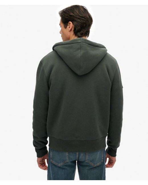 Superdry Gray & Co Borg Lined Zip Hoodie for men