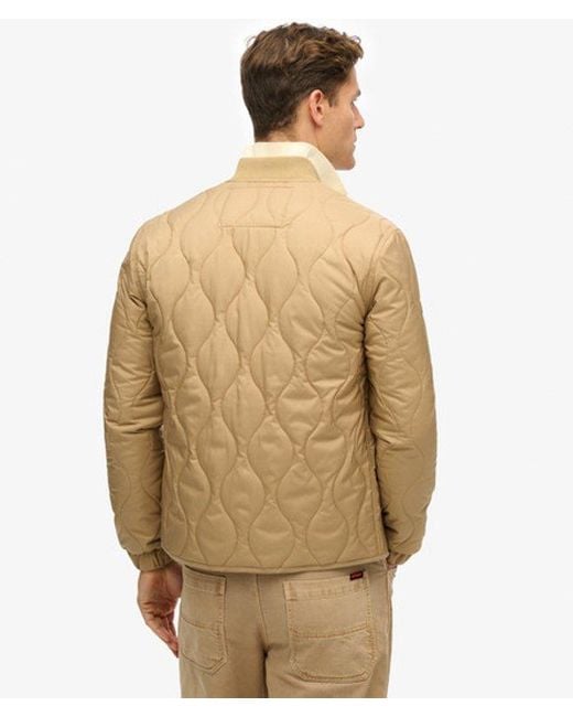 Superdry Natural Surplus Quilted Liner Jacket for men