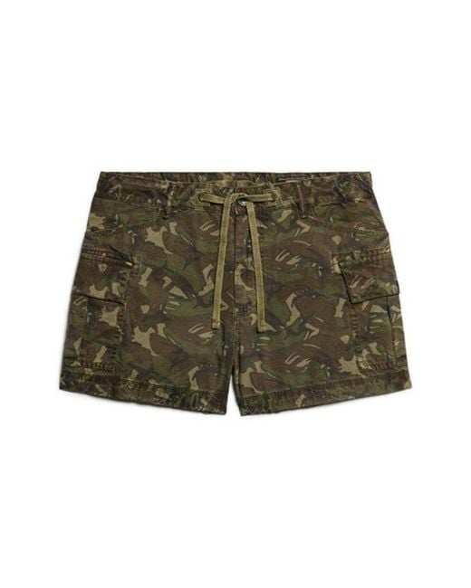Superdry Cargoshort in het Natural