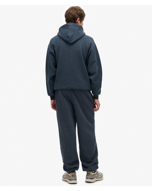 Superdry Blue Oversized Joggers for men