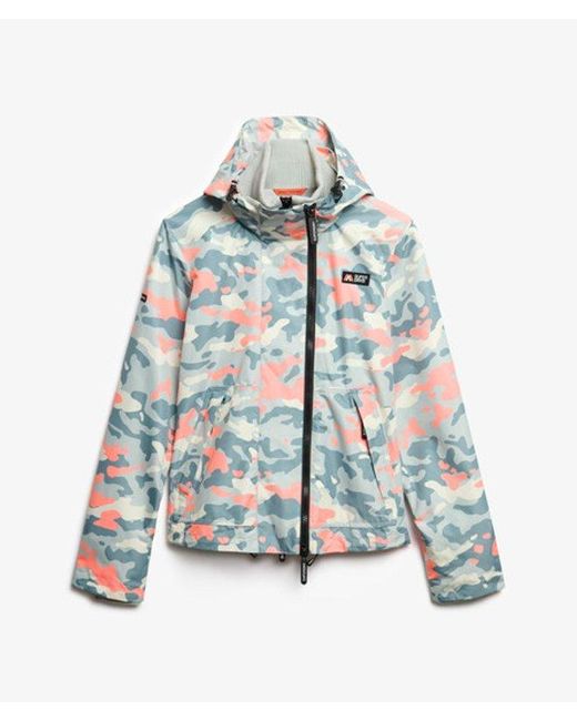 Superdry Gray & Co Hooded Mountain Windbreaker Jacket
