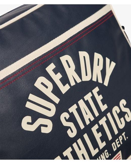 Superdry Blue & Co Retro Alumni Messenger Bag