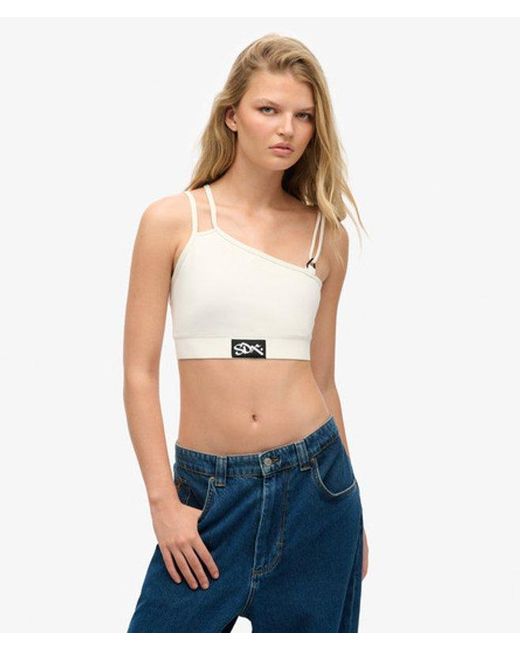 Superdry Blue & Co Limited Edition Sdx Sesh Crop Top
