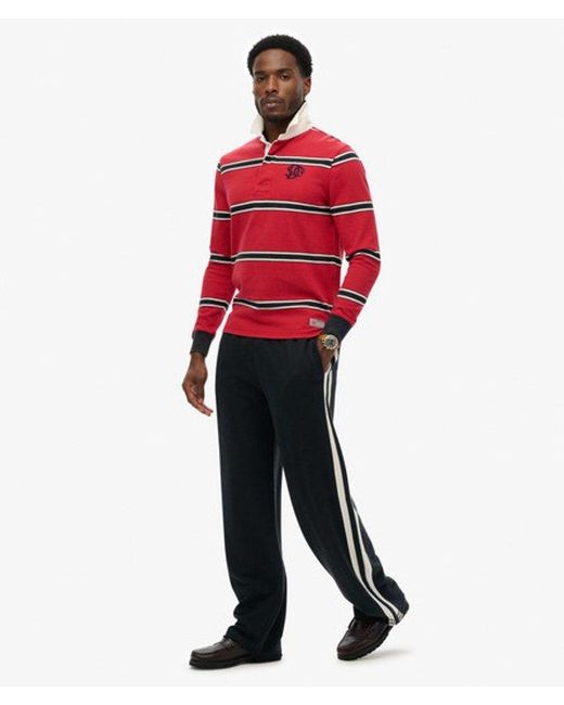 Superdry Black & Co Athletic Fives joggers for men