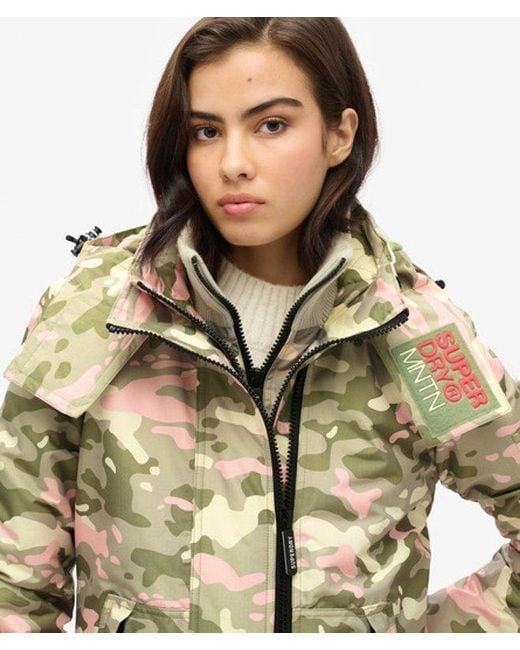 Superdry Blue & Co Hooded Mountain Windbreaker Jacket