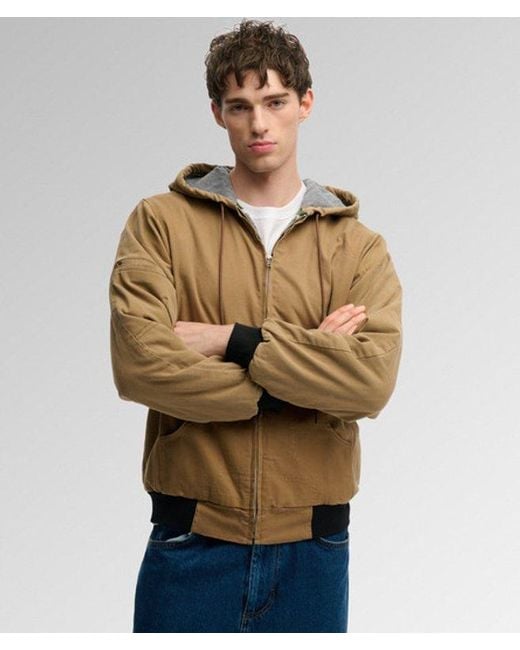 Superdry Green & Co Carhartt Reworked Hooded Jacket for men