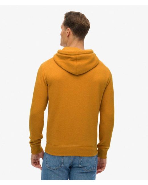 Superdry Orange & Co Vintage Logo Embroidered Hoodie for men