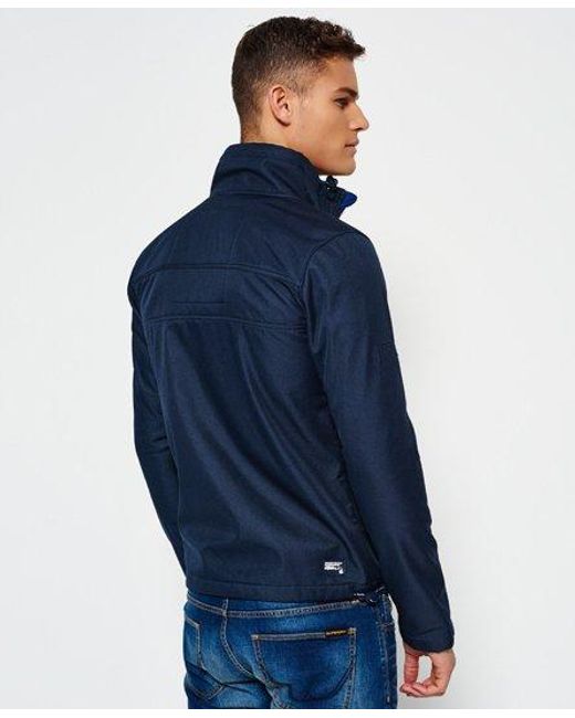 Superdry Blue Sd-Windtrekker Jacket Eclipse for men