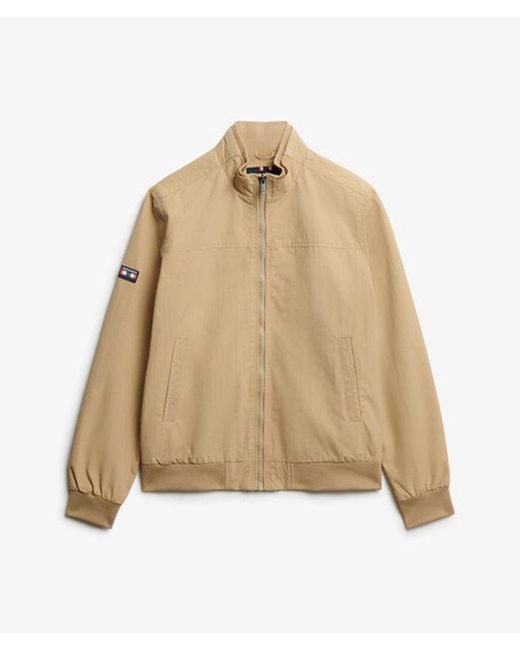Superdry Natural Nylon Harrington Jacket for men