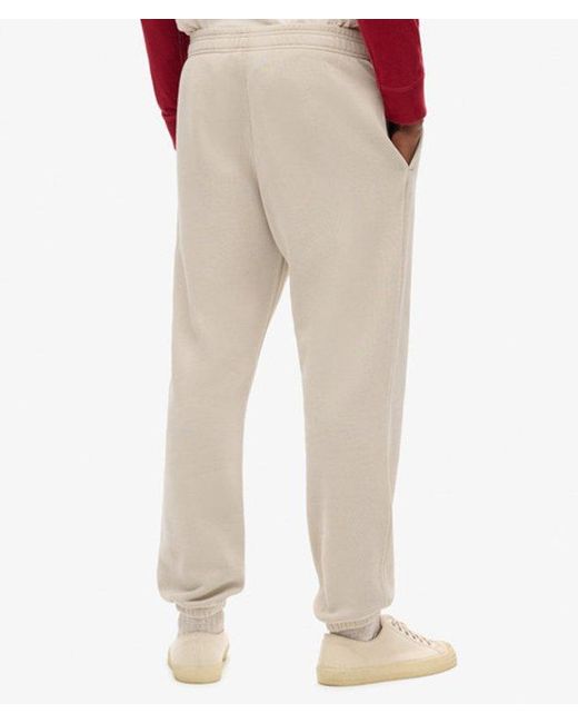 Superdry Red & Co Micro Logo Graphic joggers for men