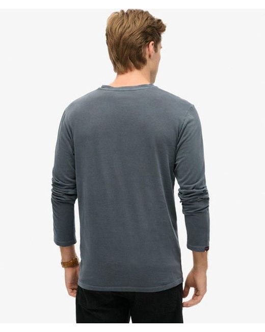 Superdry Gray Classic Essential Top for men