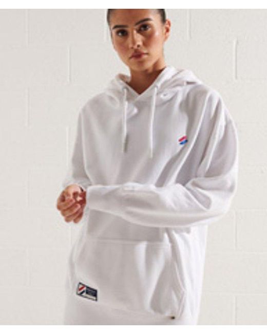 Superdry White & Co Organic Cotton Essential Oversized Hoodie