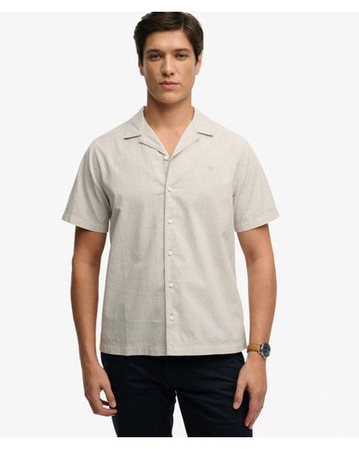 Superdry White & Co Cabana Short Sleeve Shirt for men