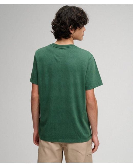 Superdry Green & Co Vintage Script T-shirt for men