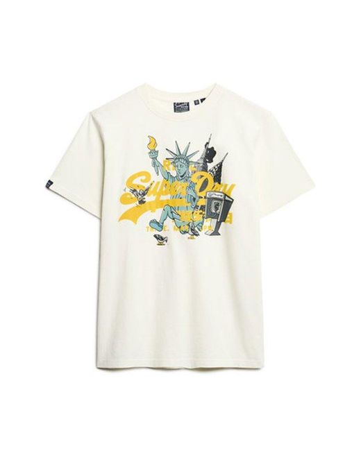 Superdry Natural & Co New York Graphic T-shirt for men