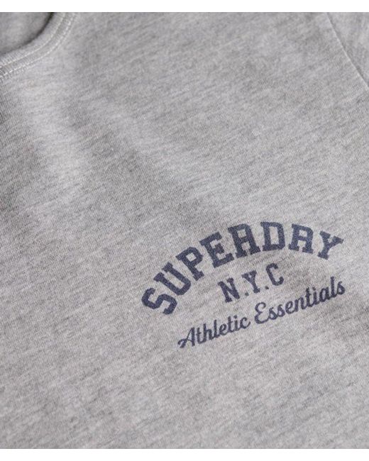 Superdry Gray & Co Athletic Essential Slub T-shirt