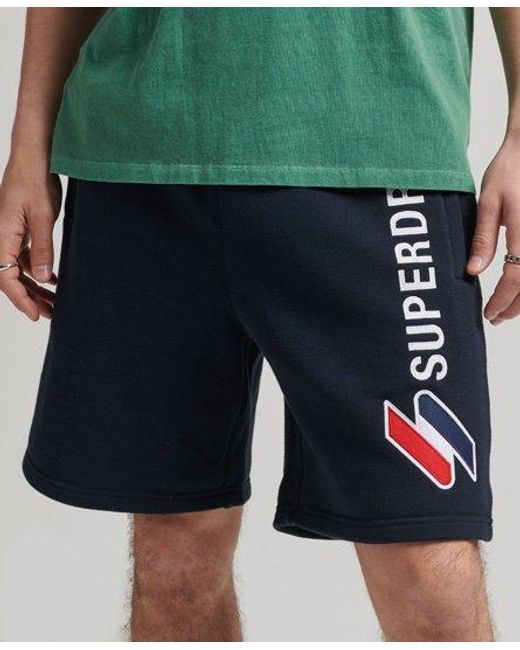 Superdry Code Applique Sweatshorts in 
