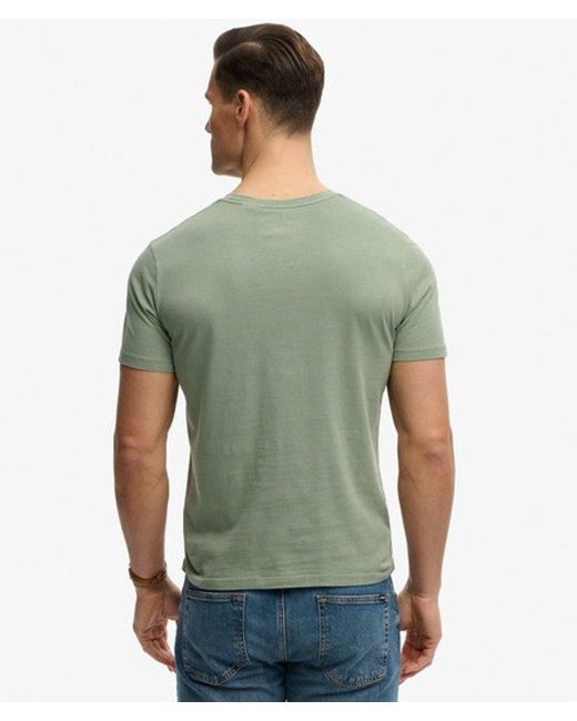 Superdry Green & Co Classic Essential Pocket T-shirt for men