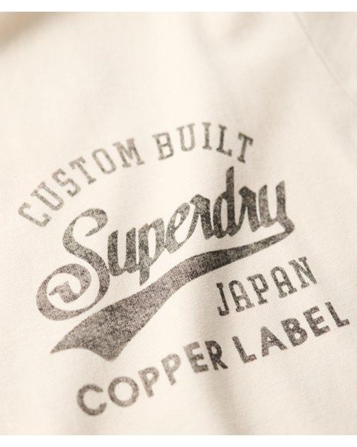 Superdry Natural & Co Copper Label Chest Graphic T-shirt for men