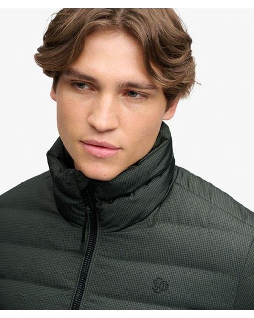 Superdry Black & Co Fuji Estate Padded Jacket for men