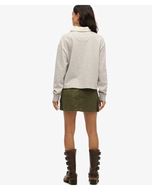 Superdry Natural & Co Utility Parachute Skirt