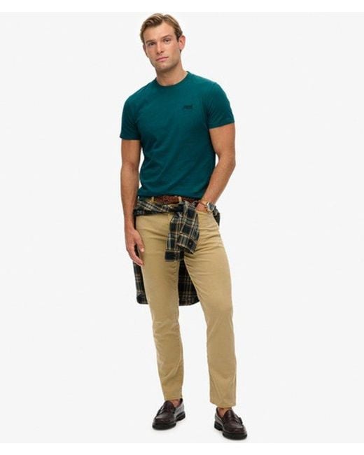 Superdry Green & Co Essential Logo T-shirt for men